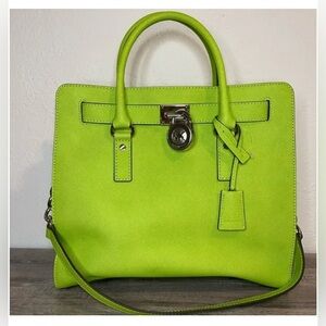Michael Kors Hamilton Large Lime Grenn